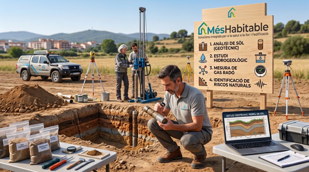 Detecció de Gas Radó abans de construir